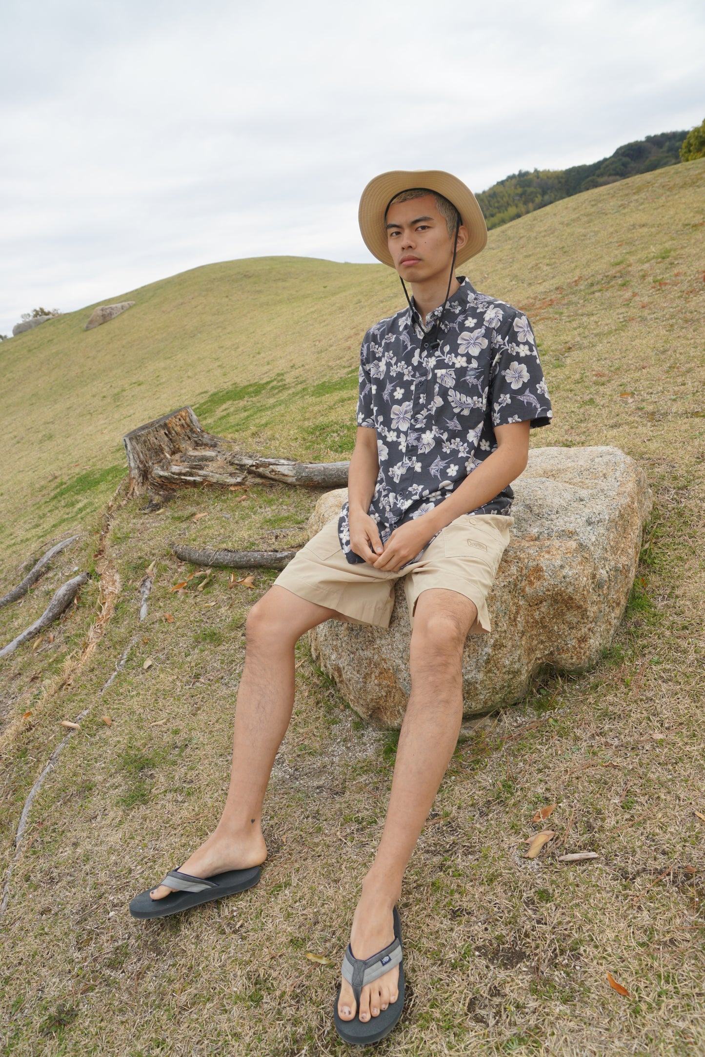 【Men's】Boatbar SS Button Down Shirt M45346