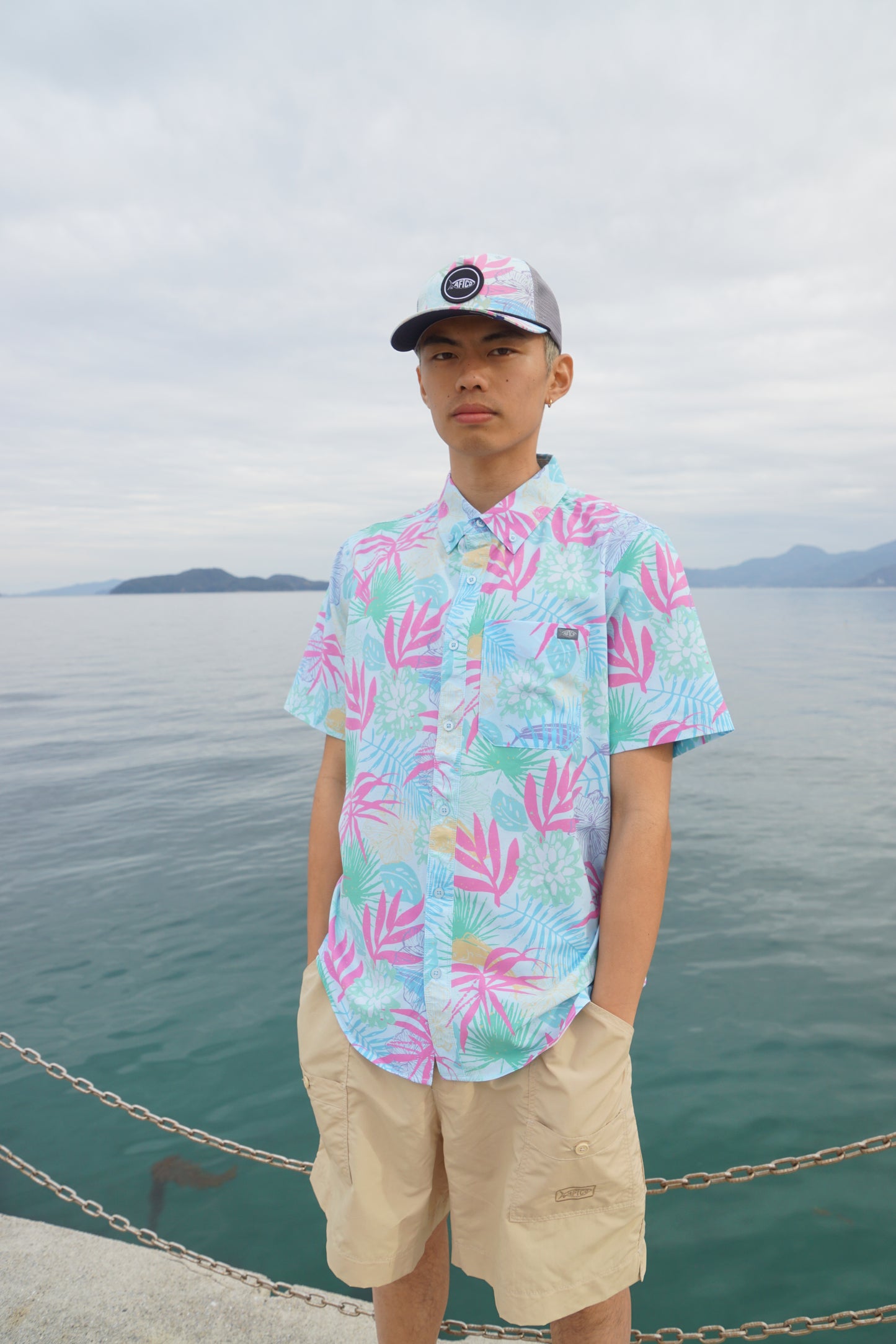 【Men's】Boatbar SS Button Down Shirt M45346
