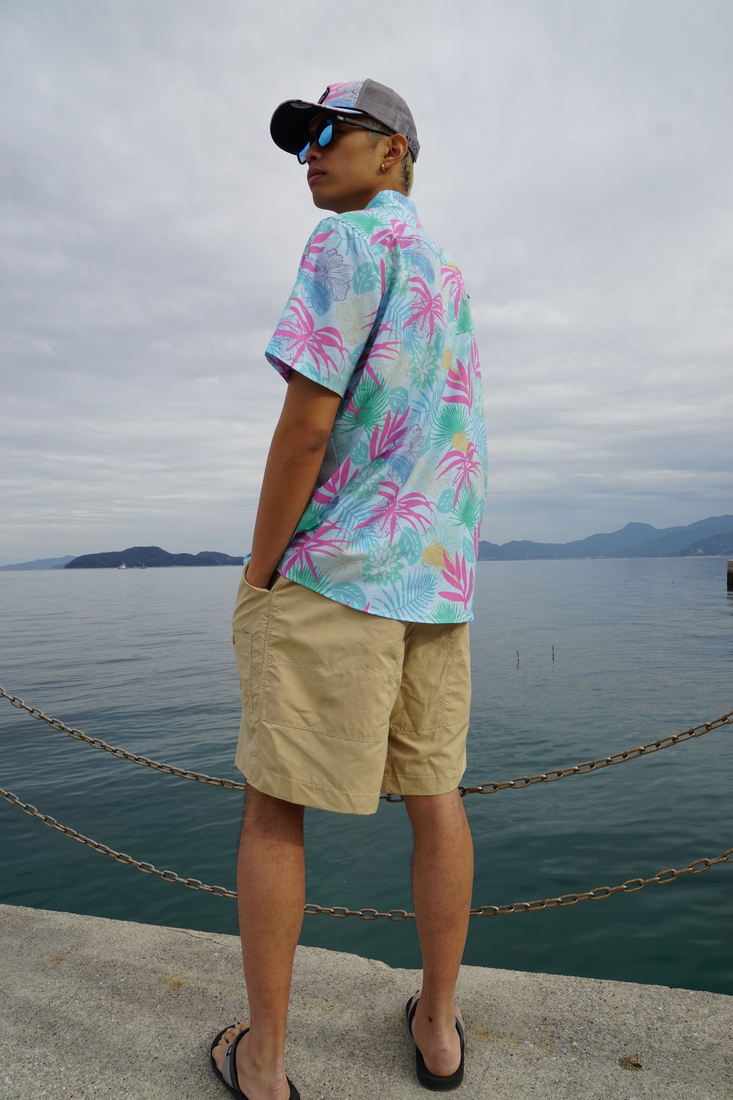 【Men's】Boatbar SS Button Down Shirt M45346