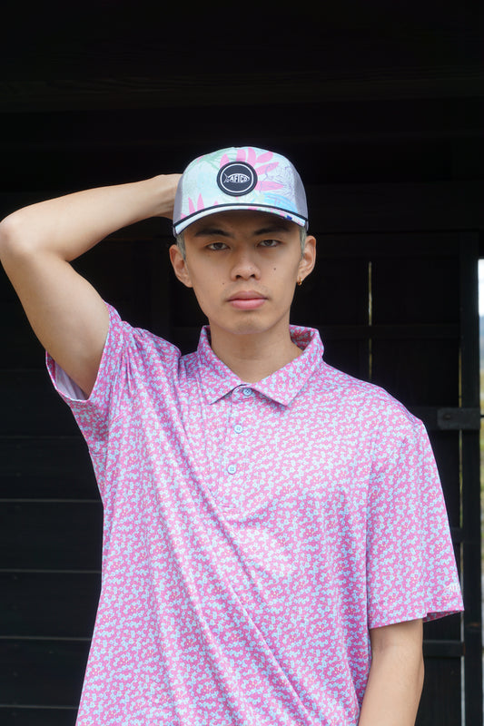 【Men's】Cypress Printed Performance Polo Shirt M64225