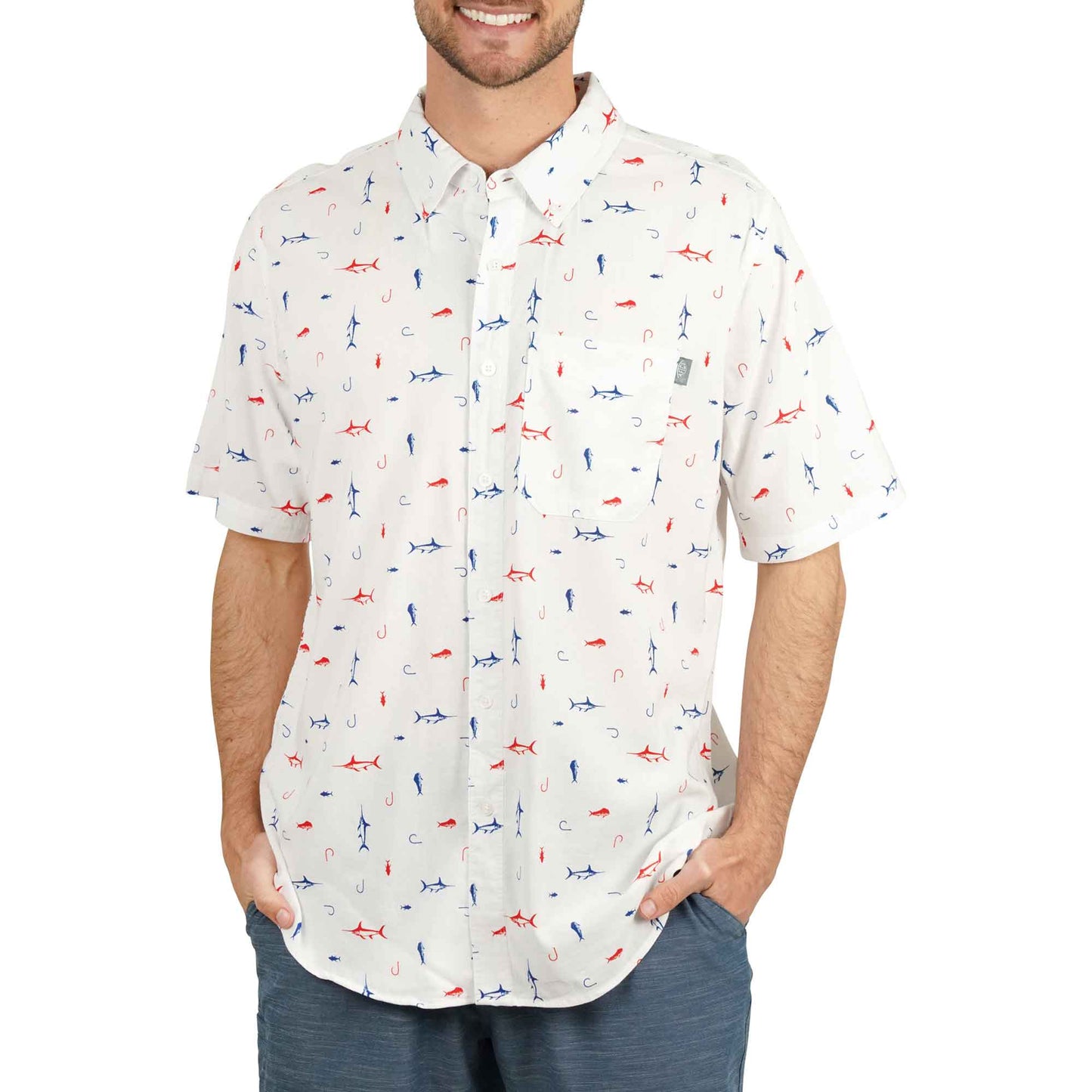 Boatbar SS Button Down Shirt M45342