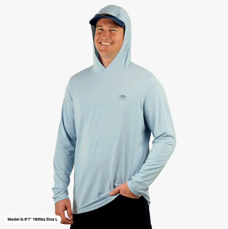 【Men's】Ocean Bound LS Sun Protection Hoodie M63228