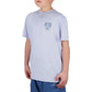 Youth Marine Blue Camo UVX SS Sun Protection Shirt B60180