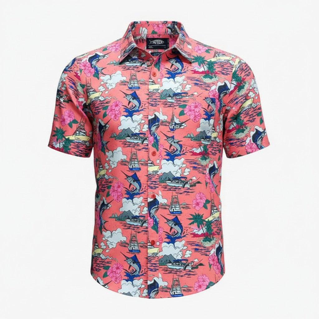 Boatbar SS Button Down Shirt  M45346