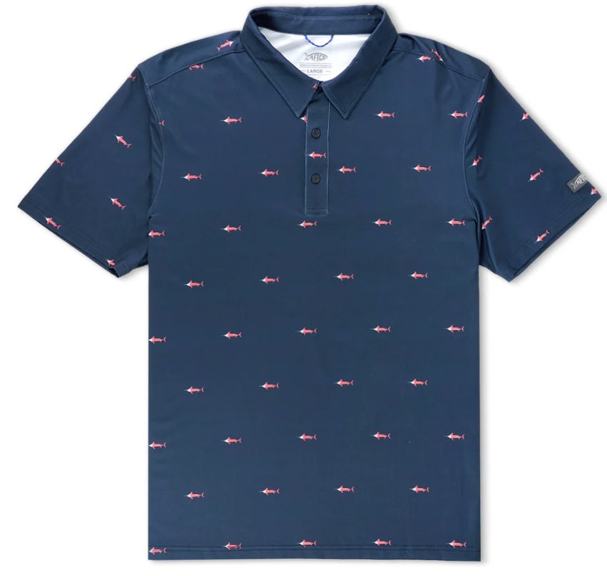 【Men's】Cypress Printed Performance Polo Shirt  M64225