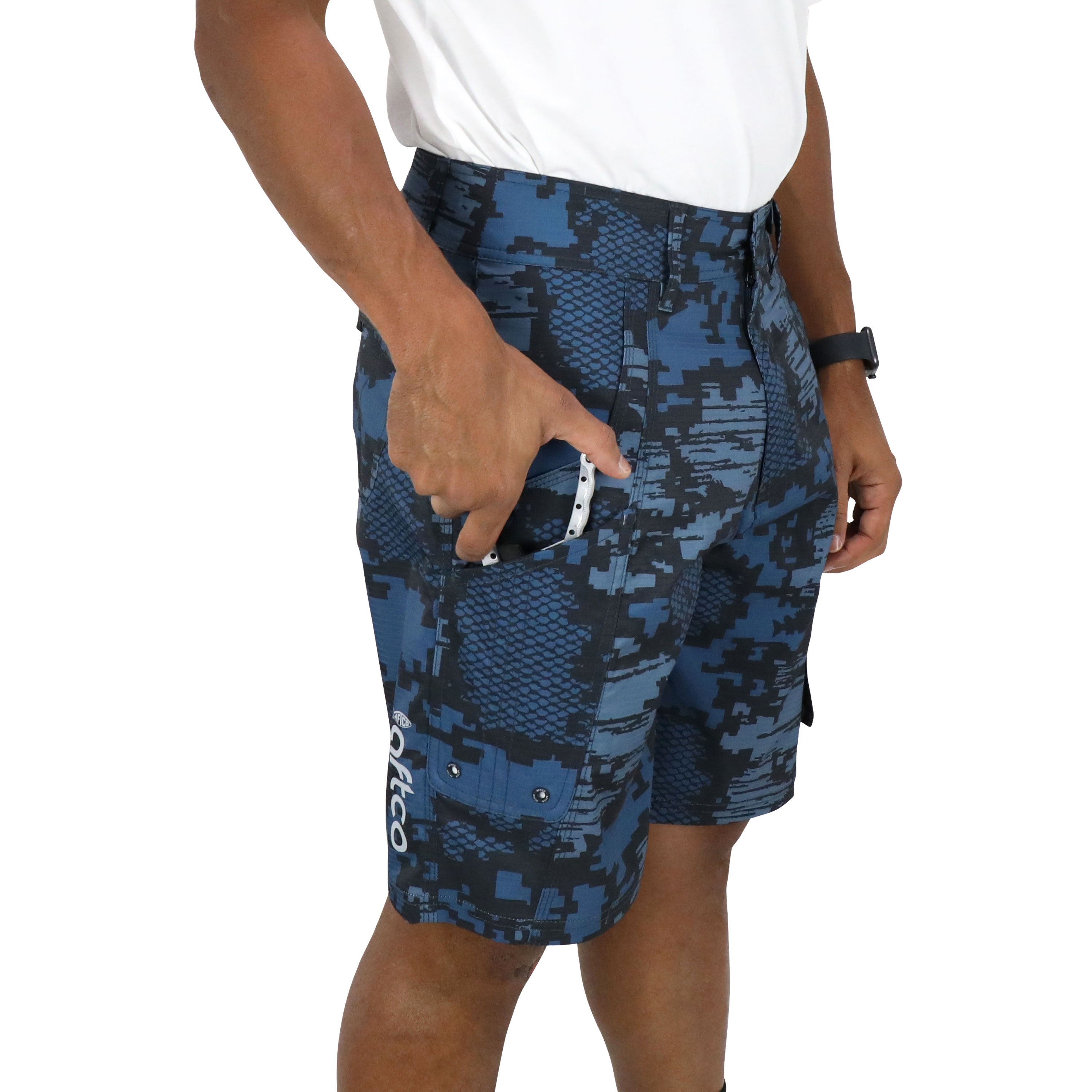 Tactical Camo Fishing Shorts - AFTCO – AFTCO Japan